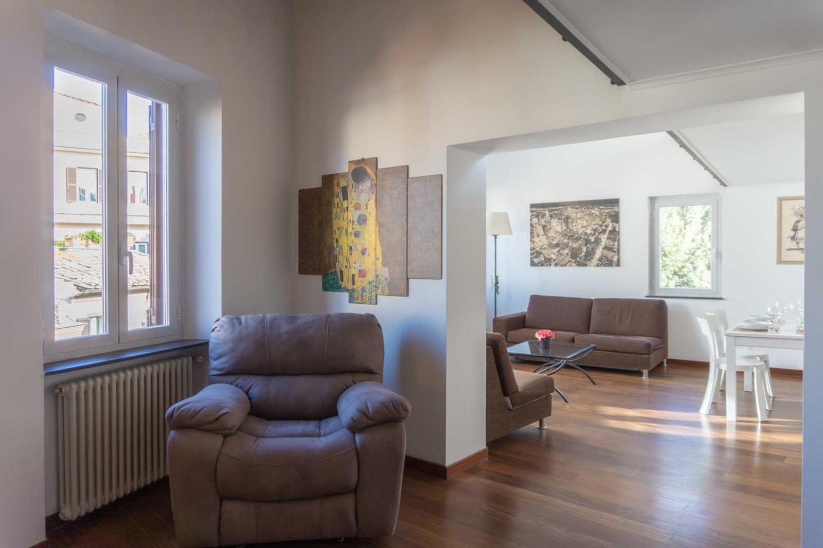 Lusso E Panorama Senza Paragoni, Loft Trastevere Roma Esterno foto